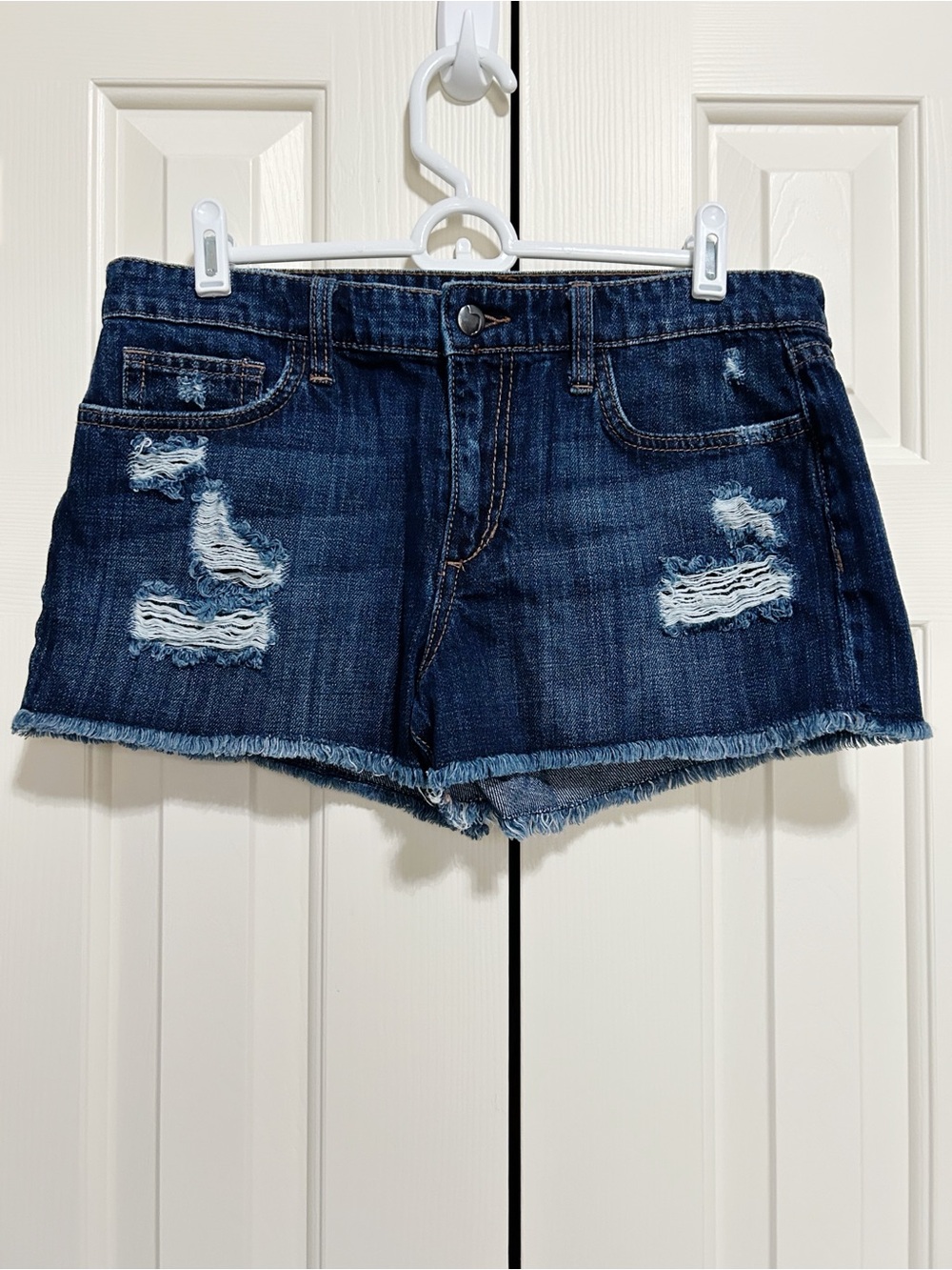 Joe's Jeans Cut Off Shorts 30 Distressed 100% Cotton Frayed Hem 90's Y2K - Picture 1 of 6